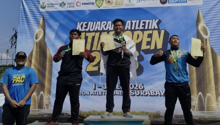 Rizky Ahmad Cetak 15,13 Meter dan 46,34 Meter, Sumbang 2 Emas Ponorogo di Jatim Open 2026
