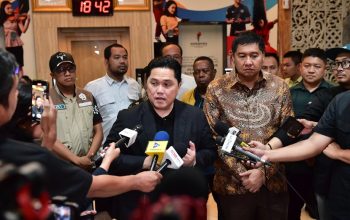 Erick Thohir dan Maruarar Sirait Bahas Piala Presiden 2026 dan Program Rumah Atlet di Kantor Kemenpora
