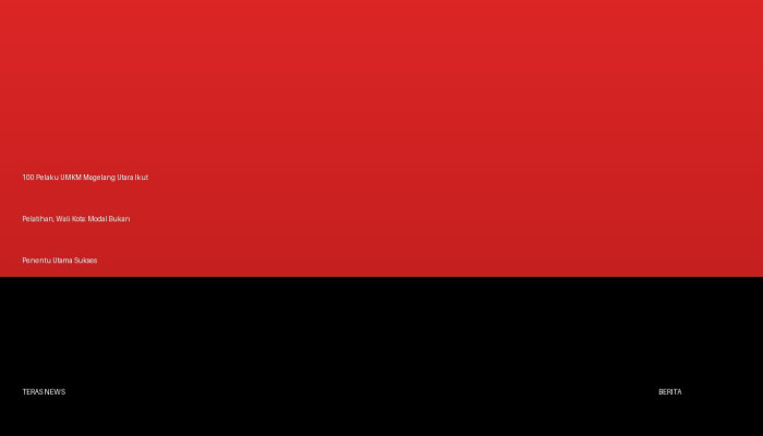 100 Pelaku UMKM Magelang Utara Ikut Pelatihan, Wali Kota: Modal Bukan Penentu Utama Sukses