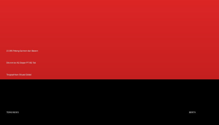 22.395 Potong Garmen dari Bawen Dikirim ke AS, Ekspor PT ISG Tak Tergoyahkan Situasi Global