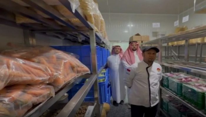 23 Dapur Katering Bercita Rasa Nusantara Siap Layani Jamaah Haji Indonesia di Madinah