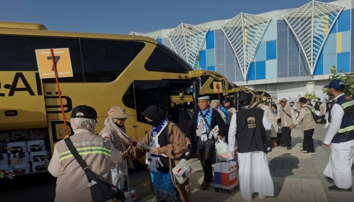 40 Jamaah per Rombongan, PPIH Terapkan Skema Bus Terintegrasi di Bandara Madinah