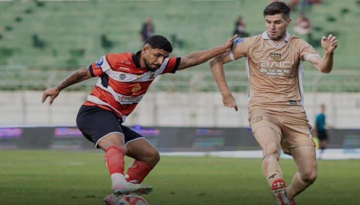 Dewa United Menang 2-1 atas Madura United di Kandang Gelora Bangkalan