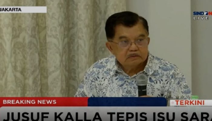 Jusuf Kalla Tolak Pertemuan dengan Rismon Sianipar yang Membawa Buku ‘Gibran End Game’