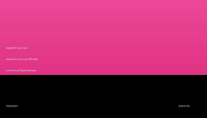 Kepala MIN 1 Kaur Hadiri Silaturahmi Ahli Gizi dan SPPG MBG untuk Perkuat Program Kesehatan Madrasah