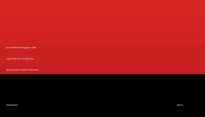 Korupsi Disebut Pelanggaran HAM, Jargon ‘Miskinkan Koruptor’ Kian Menguat dalam Gerakan Antikorupsi