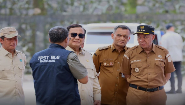 Kunjungi TPST Banyumas, Prabowo: Sampah Prioritas Nasional, Harus Terkendali 2-3 Tahun ke Depan