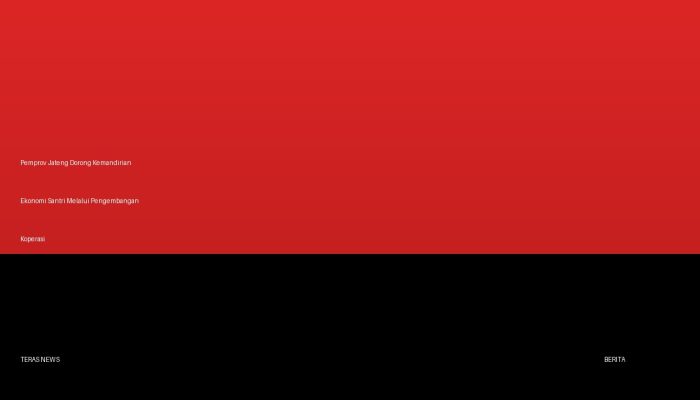 Pemprov Jateng Dorong Kemandirian Ekonomi Santri Melalui Pengembangan Koperasi