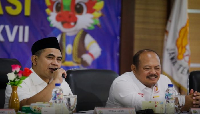 Porprov Jateng XVII Digelar 25–31 Oktober 2026, Wagub Taj Yasin Dorong Kolaborasi Lintas Sektor