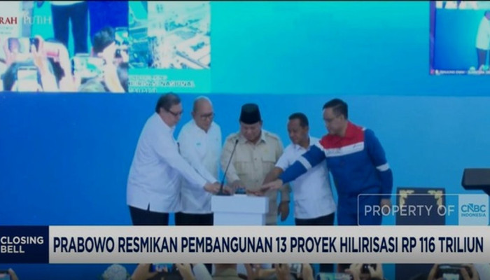 Prabowo Resmikan 13 Proyek Hilirisasi Fase 2 Senilai Rp 116 Triliun