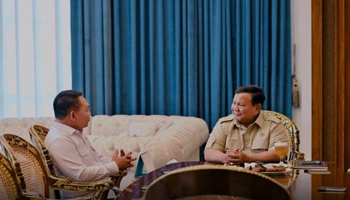 Prabowo Terima Jenderal Dudung di Istana, Bahas Keamanan Nasional di Tengah Gejolak Geopolitik Global