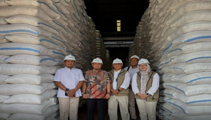 Stok Beras Bulog Nganjuk Capai 103.150 Ton, Gudang Candirejo Penuh hingga Butuh Sewa Tambahan