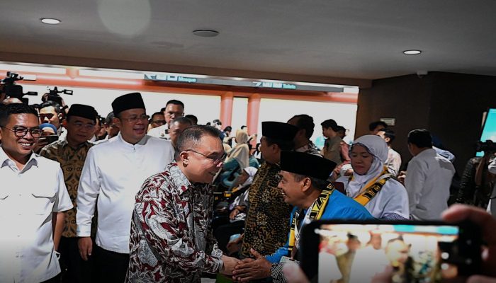 Sufmi Dasco Lepas Kloter Perdana Haji 1447 H di Soetta: Kartu Nusuk Cegah Jemaah Terpisah