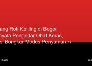 Tukang Roti Keliling di Bogor Ternyata Pengedar Obat Keras, Polisi Bongkar Modus Penyamaran
