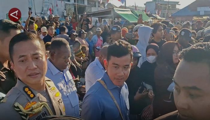 Wapres Kunjungi Pasar Ikan Sorong, Tinjau Langsung Denyut Ekonomi Warga Pesisir Papua Barat Daya