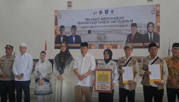 1.074 Jamaah Haji Babel Bebas Biaya Transportasi, Pemprov Gelontorkan Rp10 Miliar