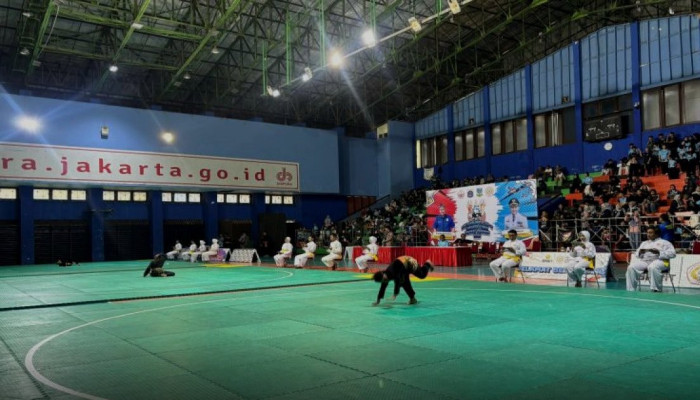 1.110 Atlet Muda Bertarung di Kejuaraan Pencak Silat Piala Wali Kota Jakarta Utara Cup V