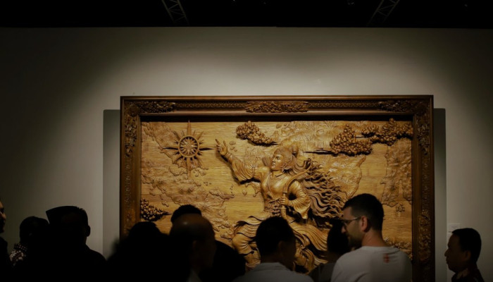 2.639 Pengunjung dalam 8 Hari, Pameran Tatah 2026 Tampilkan Seni Ukir Jepara di Museum Nasional