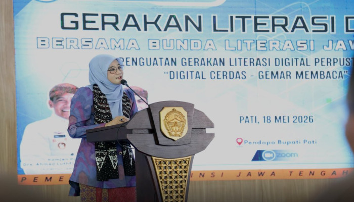 2.681 Perpustakaan Terakreditasi, Nawal Yasin Dorong Literasi Digital Jateng Lawan Hoaks