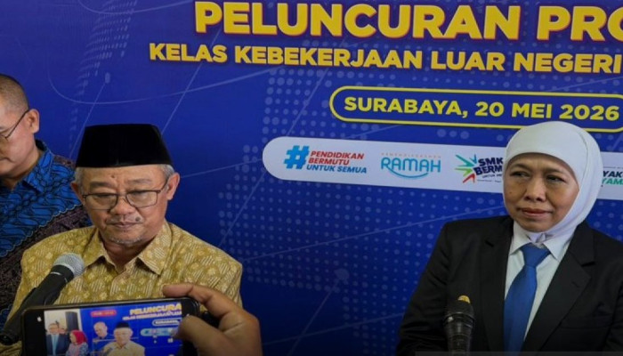 3.600 Lulusan SMK Diberangkatkan ke Luar Negeri, Mendikdasmen Luncurkan Program SMK 3+1 di Surabaya