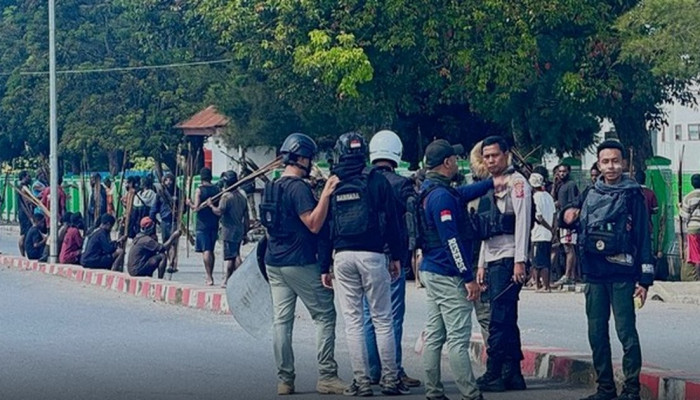 472 Warga Mengungsi ke Mako Polres, Perang Suku di Wamena Tewaskan 2 Orang akibat Sengketa Denda Adat Rp2 Miliar