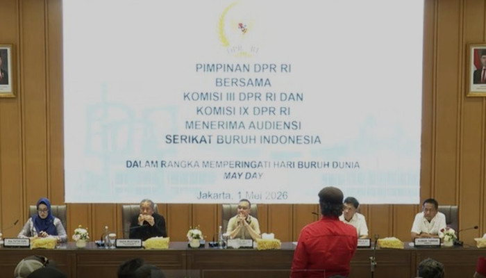 4.000 Buruh Kepung DPR di May Day 2026, Lima Tuntutan Ini Jadi Inti Aspirasi