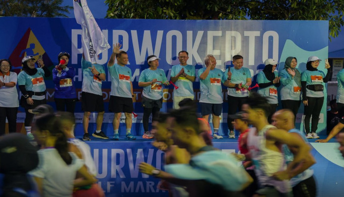 6.000 Pelari Padati Purwokerto Half Marathon 2026, Peserta Yogyakarta Finis 19 Menit