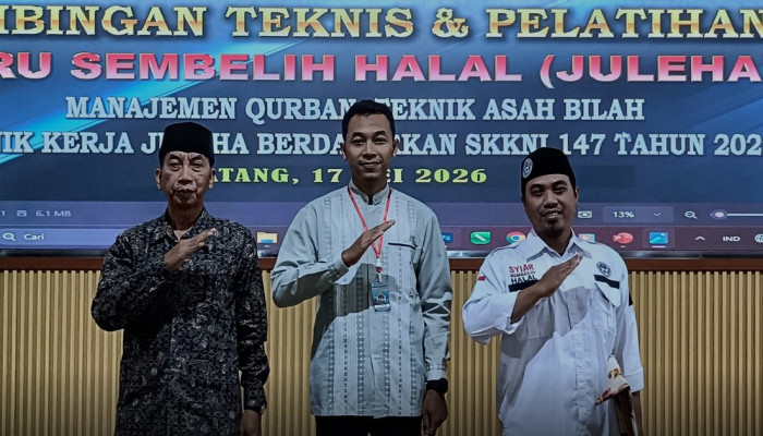 70 Juru Sembelih di Batang Ikut Pelatihan Halal, 300 Sudah Bersertifikat