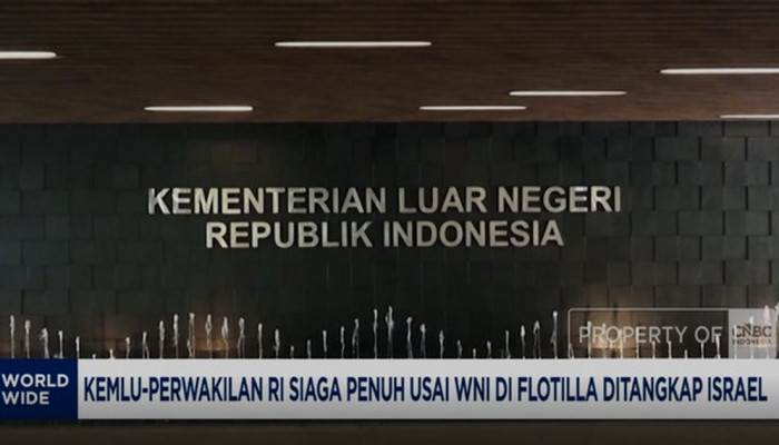7 WNI di Flotilla Gaza Ditangkap Israel, Kemlu RI Kerahkan Perwakilan Siaga Penuh