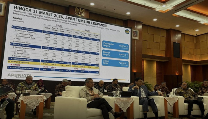 APBN Defisit Rp240,1 Triliun per Maret 2026, Purbaya: Belanja Negara Berjalan Ekspansif