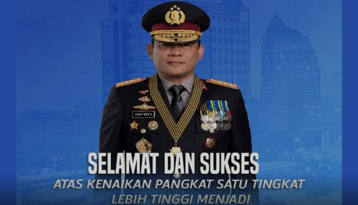 Asep Edi Suheri Naik Pangkat Jadi Komjen, Kapolda Metro Jaya Kini Berbintang Tiga