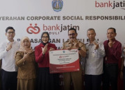 Bank Jatim Pasang PJU di Jalan Sudirman dan Urip Sumoharjo Ponorogo lewat Program CSR