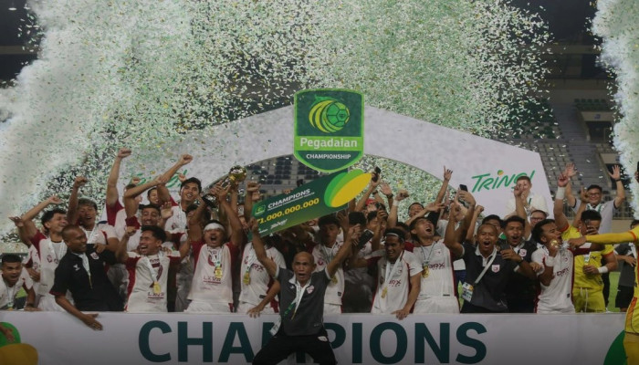 Garudayaksa FC Juara Liga 2 Lewat Adu Penalti 4-3, Tiket Super League Resmi di Tangan