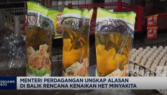 HET Minyakita Bakal Naik dari Rp 15.700 per Liter, Mendag Buka Suara