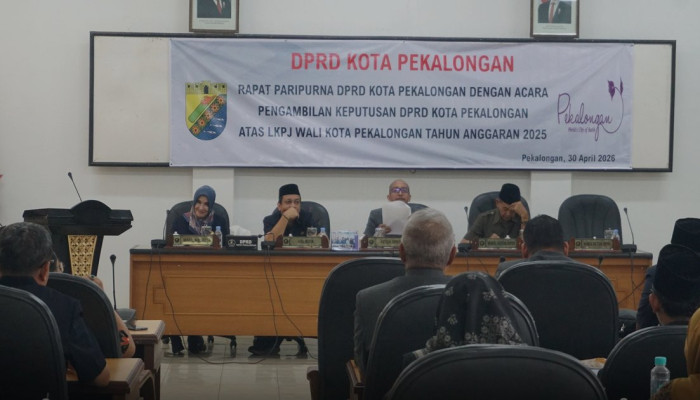 LKPJ Wali Kota Pekalongan 2025 Disetujui DPRD, Catatan BPK soal Kebakaran Gedung Jadi Soal