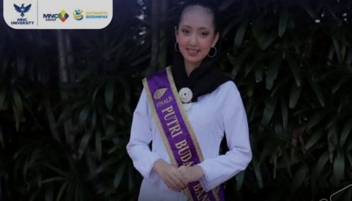 Mahasiswi MNC University Asyifa Nindya Raih Gelar Putra-Putri Budaya Banten 2026