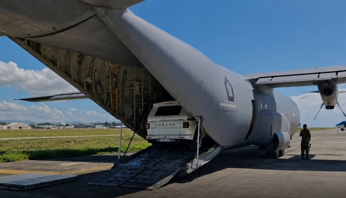 Maung MV3 Garuda Terbang ke Cebu Naik Airbus A400M TNI AU, Jadi Simbol Produk Dalam Negeri di KTT ASEAN ke-48