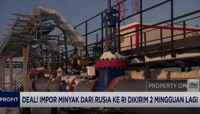 Minyak Mentah Rusia Siap Masuk RI, Pengiriman Pertama Dijadwalkan 1-2 Minggu Lagi