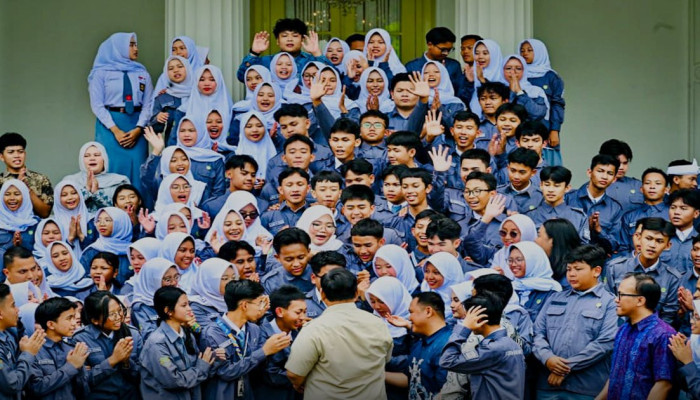 Pelajar Jabar Bertemu Presiden Prabowo di Istana, Kesan Pertama: ‘Unreal dan Amazing’
