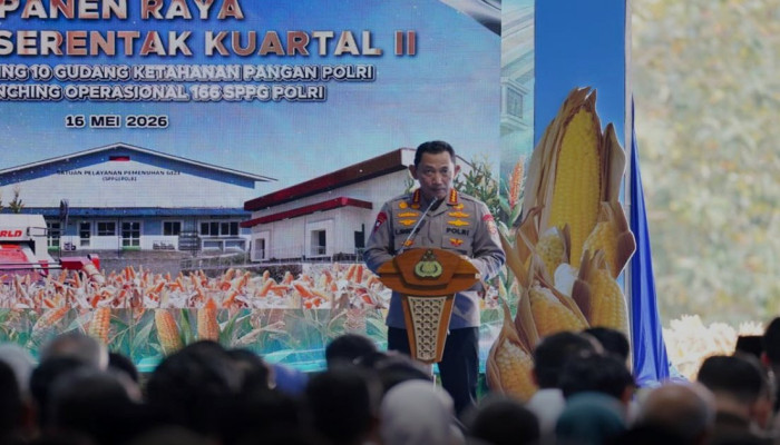 Polri Panen 3,9 Juta Ton Jagung di 2025, 100 Ton Siap Diekspor ke Malaysia