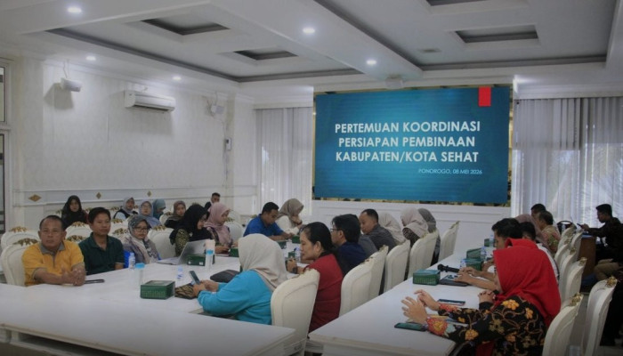 Ponorogo Incar Swasti Saba Wistara 2027, Skor 81,9 di Tatanan Masyarakat Sehat Jadi PR Utama