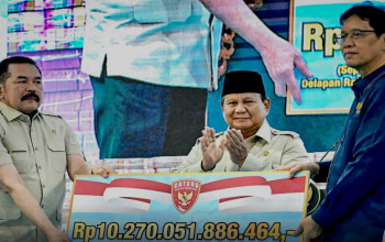 Prabowo Saksikan Pengembalian Rp10,27 Triliun dan 2,37 Juta Hektare Hutan ke Negara di Kejaksaan Agung
