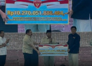 Prabowo Sebut Rp39 Triliun Uang Koruptor Mengendap Diam di Rekening Bank