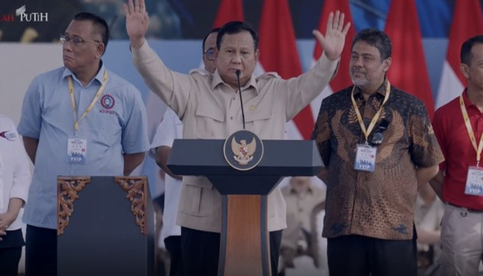 Prabowo Tampung Usulan Buruh soal Daycare di Kawasan Industri pada May Day 2026 di Monas