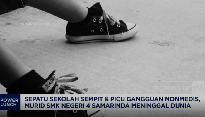 Siswa SMK Negeri 4 Samarinda Mandala Rizky Saputra Meninggal, Diduga Akibat Sepatu Sekolah Terlalu Sempit