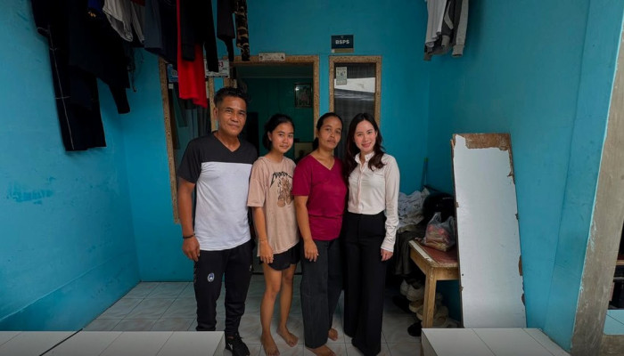 30 Rumah Warga Jombang Ciputat Dapat Bantuan BSPS, Maria Teresa Kawal Langsung Prosesnya