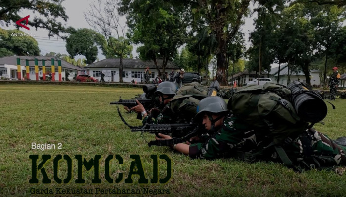 600 Jam Latihan Militer, Ini Hak dan Materi yang Diterima Anggota Komcad TNI
