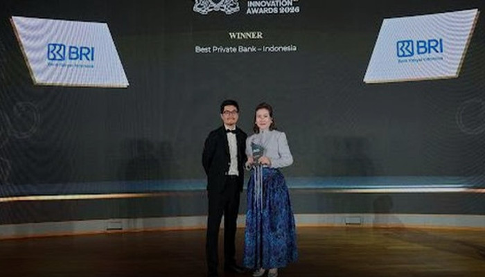 BRI Raih Best Private Bank Indonesia 2026, Investor Baru Tumbuh 280,68 Persen
