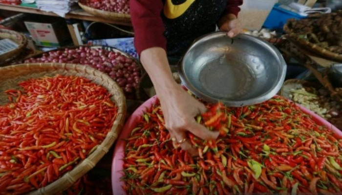 Cabai Rawit Merah Tembus Rp91.650/Kg, Daging Sapi Kualitas I Capai Rp155.850/Kg Pagi Ini