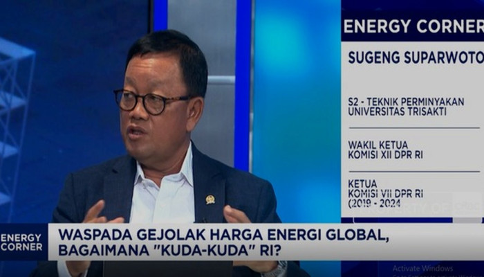 DPR Dorong Transisi Energi Terbarukan, Sugeng Suparwoto: 68 Cekungan Migas RI Belum Dioptimalkan